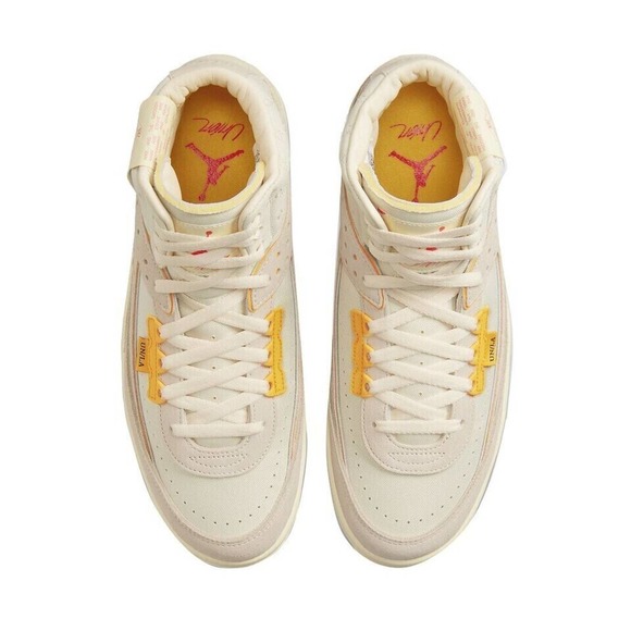 Nike Air Jordan Retro 2 Union Rattan H021 Men Size 4, Women\'s Size 5.5 - NEW